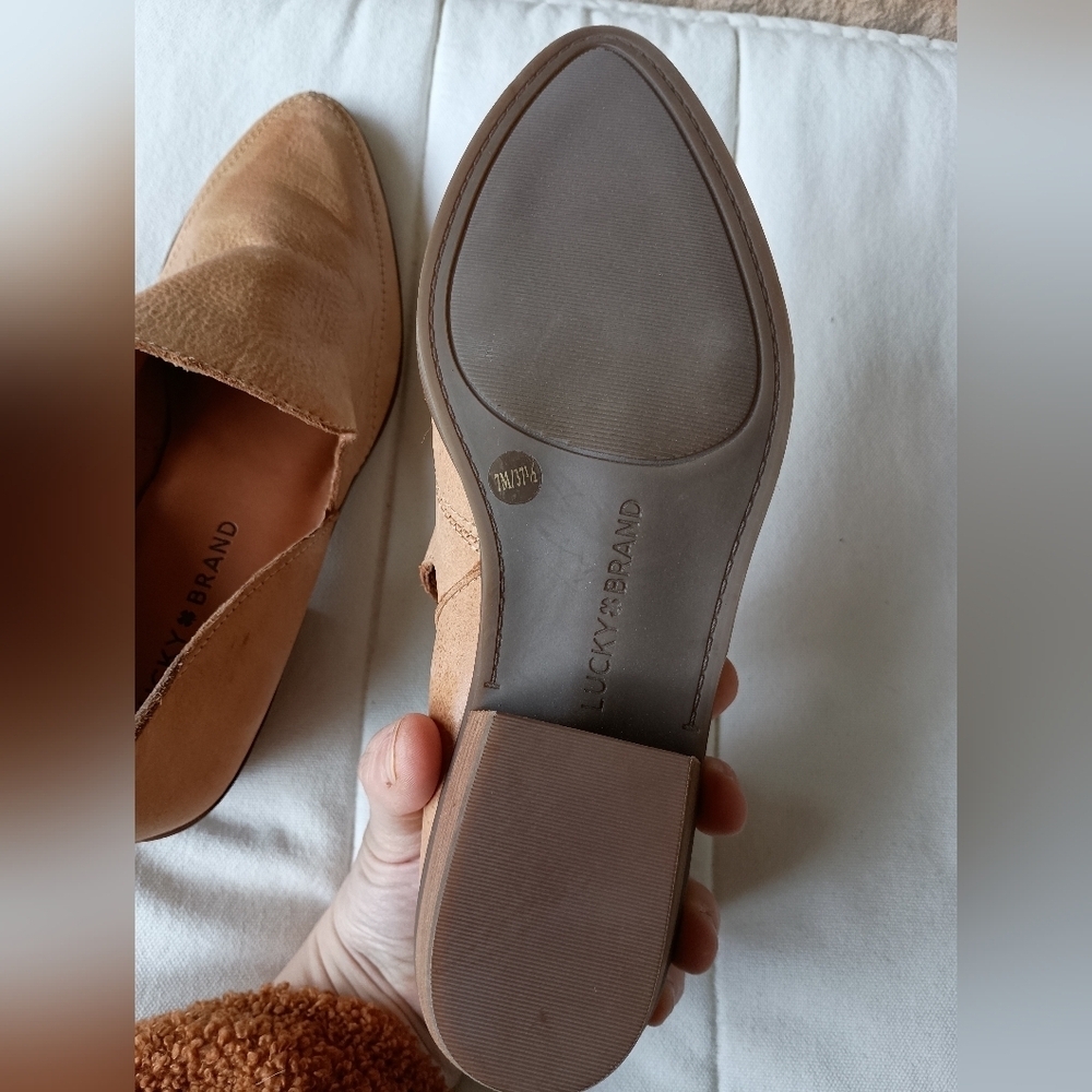 Lucky Brand Mahzan Leather Heel Loafer_7 - Picture 7 of 7